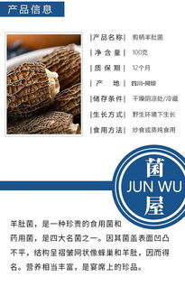 川藏高原特级羊肚菌干货 源自净土的自然馈赠，全国包邮的品质之选